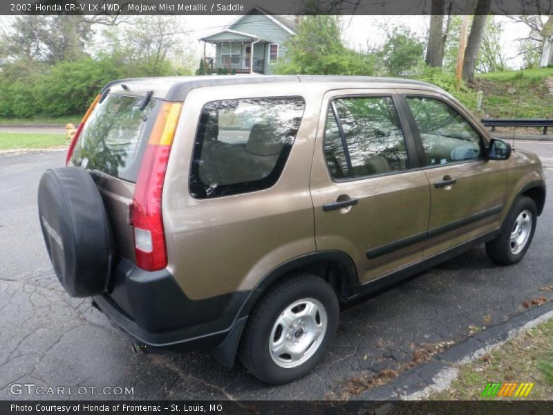 Mojave Mist Metallic / Saddle 2002 Honda CR-V LX 4WD