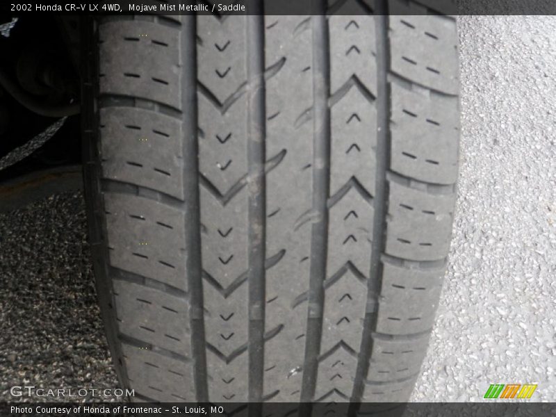 Mojave Mist Metallic / Saddle 2002 Honda CR-V LX 4WD