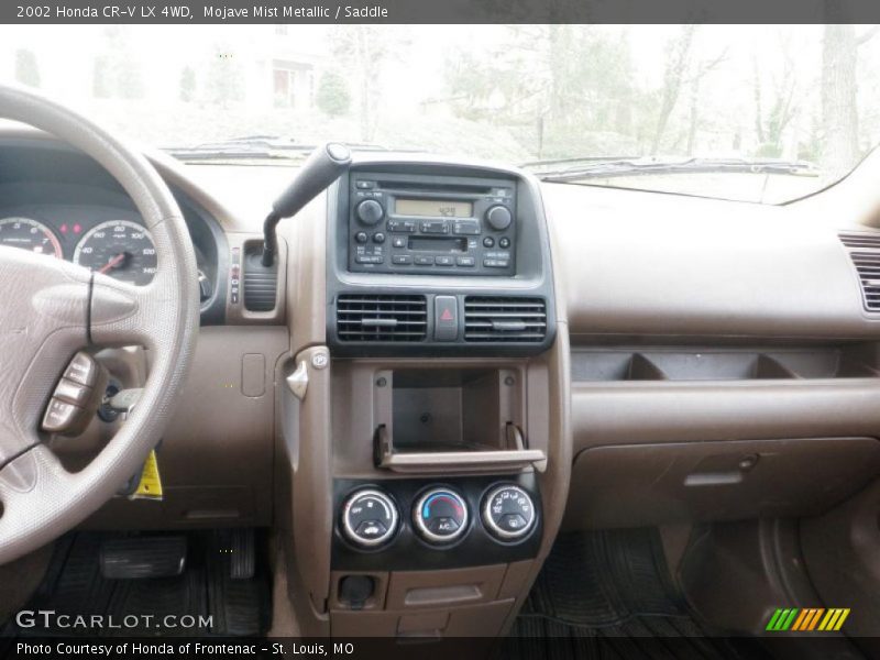 Mojave Mist Metallic / Saddle 2002 Honda CR-V LX 4WD