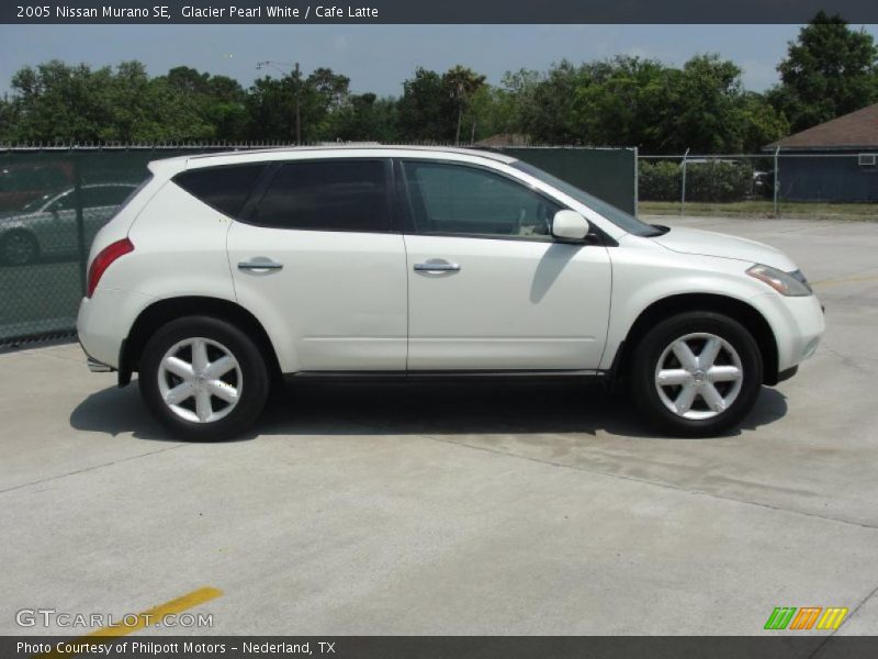 Glacier Pearl White / Cafe Latte 2005 Nissan Murano SE