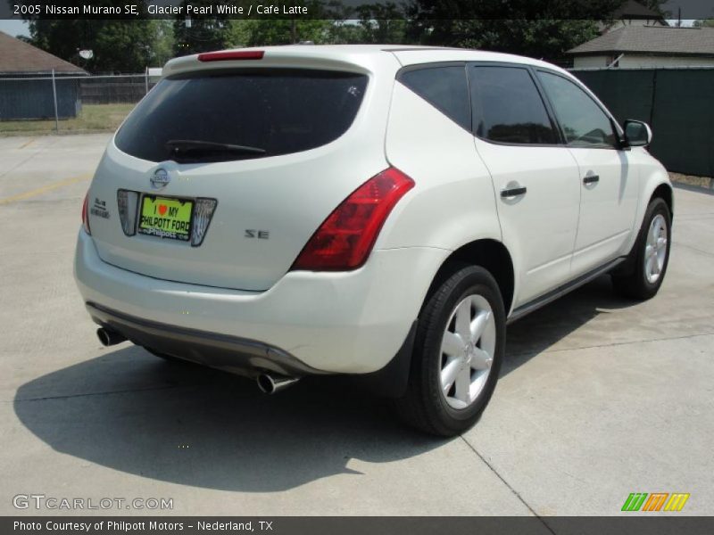 Glacier Pearl White / Cafe Latte 2005 Nissan Murano SE