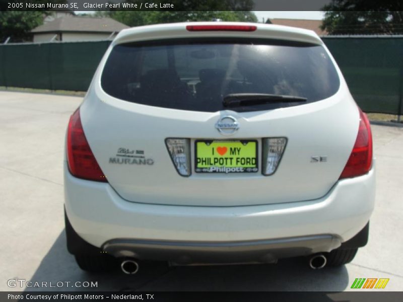 Glacier Pearl White / Cafe Latte 2005 Nissan Murano SE