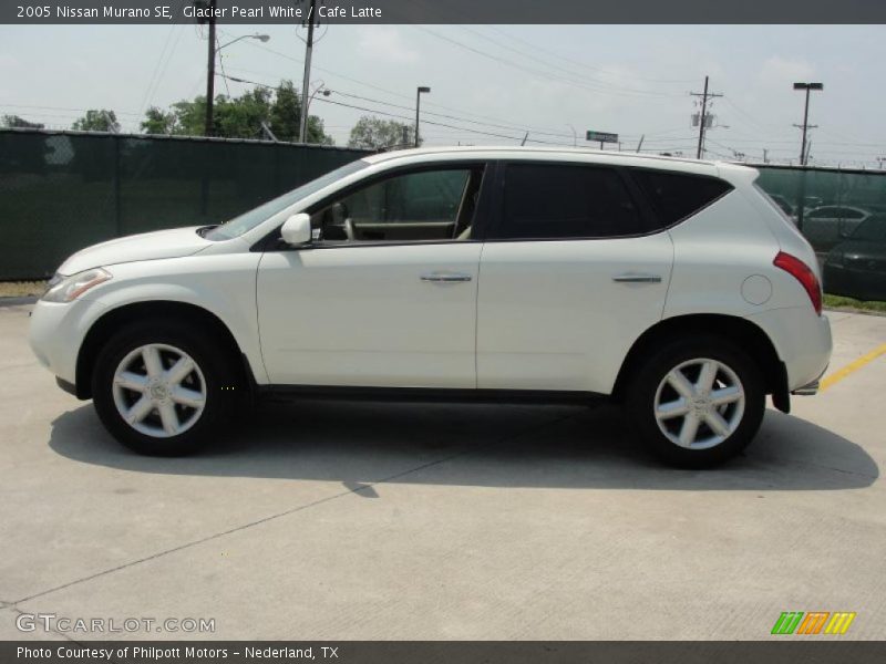Glacier Pearl White / Cafe Latte 2005 Nissan Murano SE