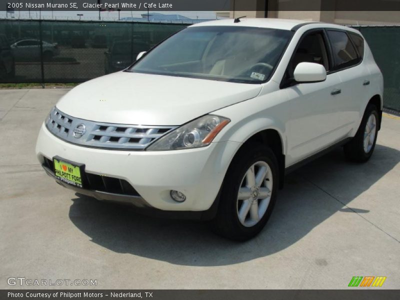 Glacier Pearl White / Cafe Latte 2005 Nissan Murano SE