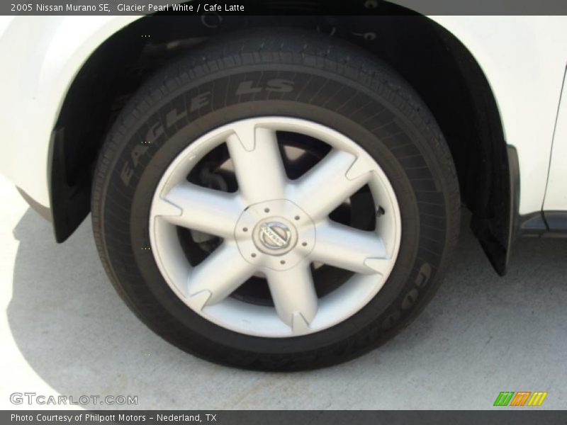Glacier Pearl White / Cafe Latte 2005 Nissan Murano SE