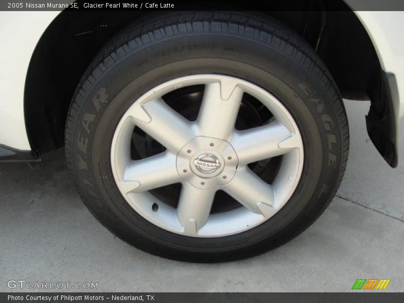 Glacier Pearl White / Cafe Latte 2005 Nissan Murano SE