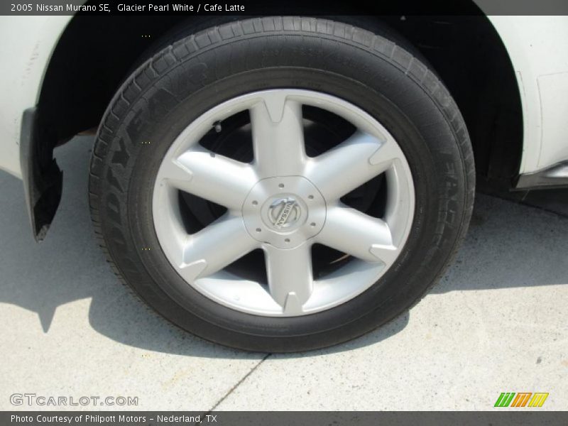 Glacier Pearl White / Cafe Latte 2005 Nissan Murano SE