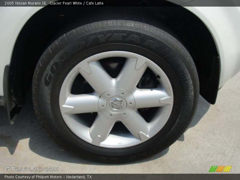 Glacier Pearl White / Cafe Latte 2005 Nissan Murano SE