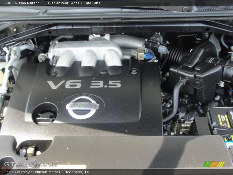 Glacier Pearl White / Cafe Latte 2005 Nissan Murano SE