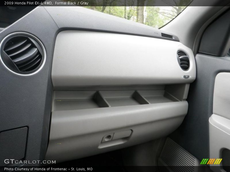 Formal Black / Gray 2009 Honda Pilot EX-L 4WD
