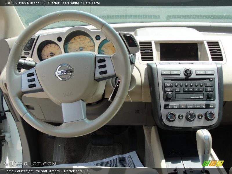 Glacier Pearl White / Cafe Latte 2005 Nissan Murano SE