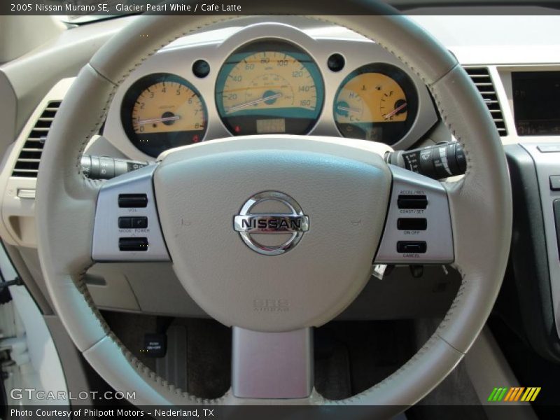 Glacier Pearl White / Cafe Latte 2005 Nissan Murano SE