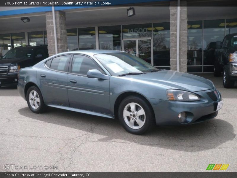 Stealth Gray Metallic / Ebony 2006 Pontiac Grand Prix Sedan