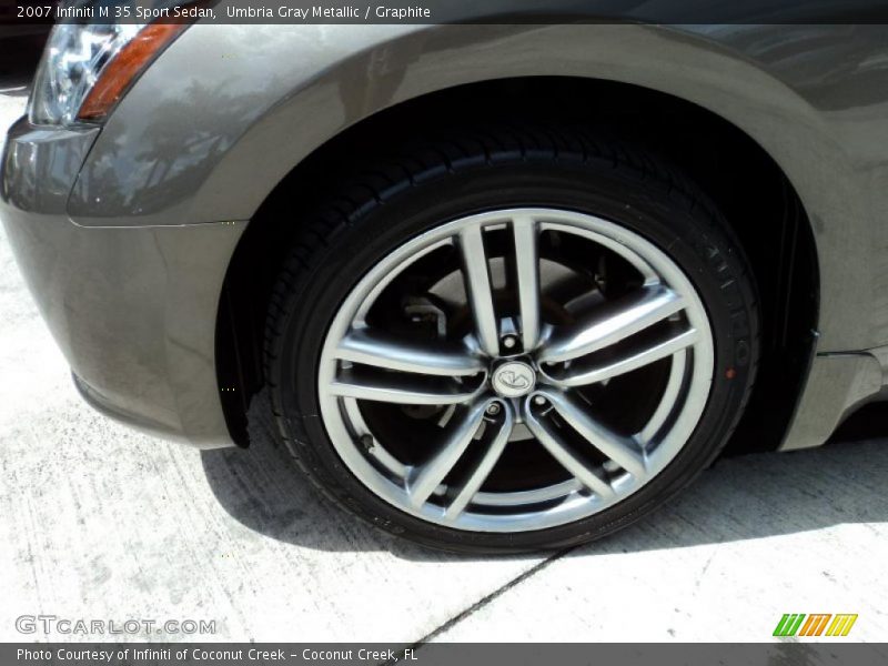 Umbria Gray Metallic / Graphite 2007 Infiniti M 35 Sport Sedan
