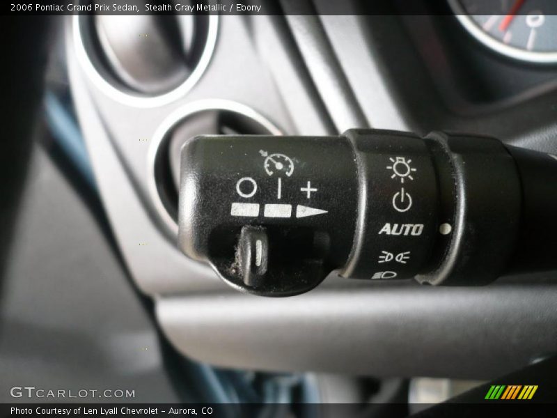 Stealth Gray Metallic / Ebony 2006 Pontiac Grand Prix Sedan