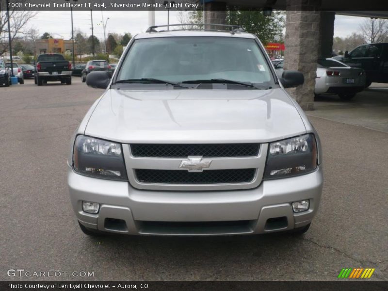 Silverstone Metallic / Light Gray 2008 Chevrolet TrailBlazer LT 4x4