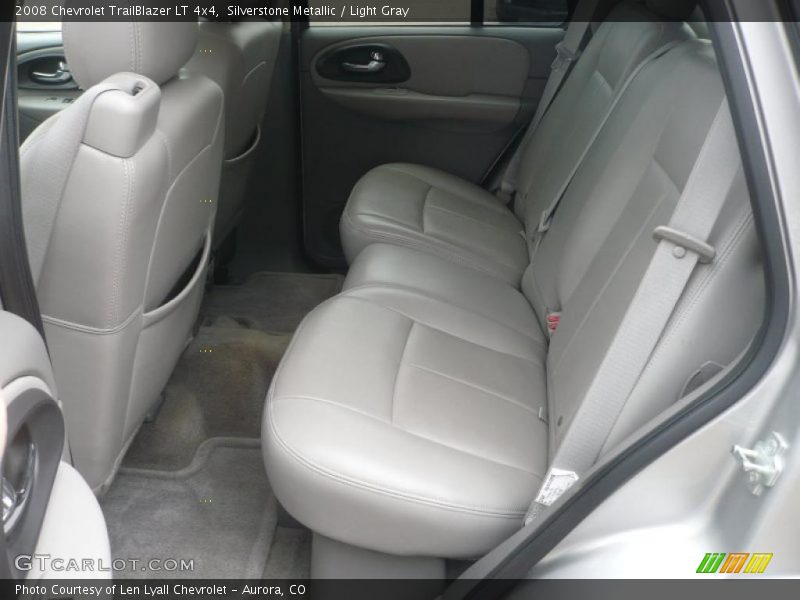 Silverstone Metallic / Light Gray 2008 Chevrolet TrailBlazer LT 4x4