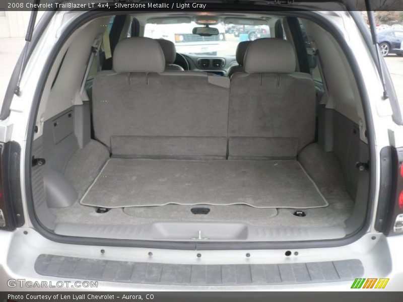 Silverstone Metallic / Light Gray 2008 Chevrolet TrailBlazer LT 4x4