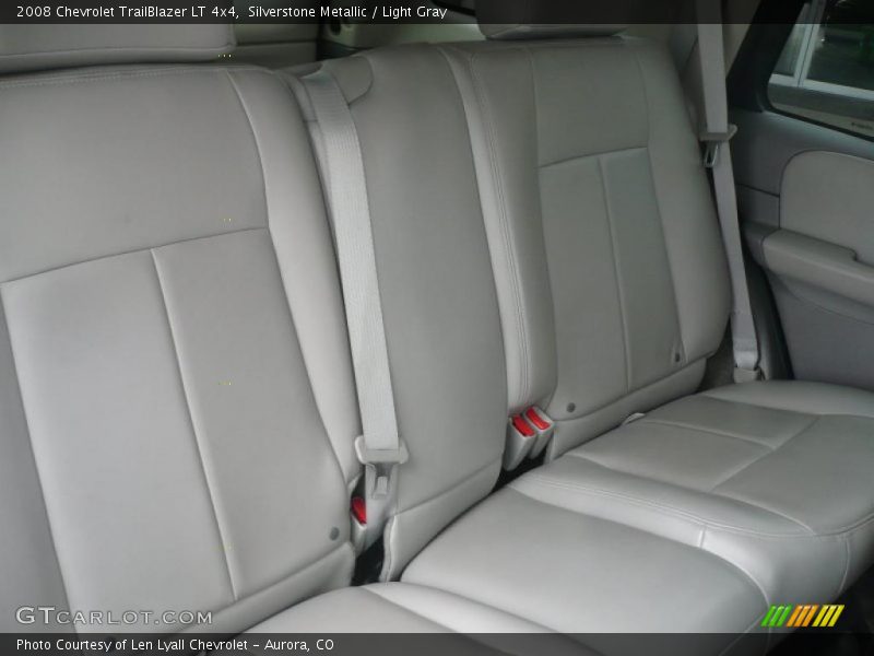 Silverstone Metallic / Light Gray 2008 Chevrolet TrailBlazer LT 4x4