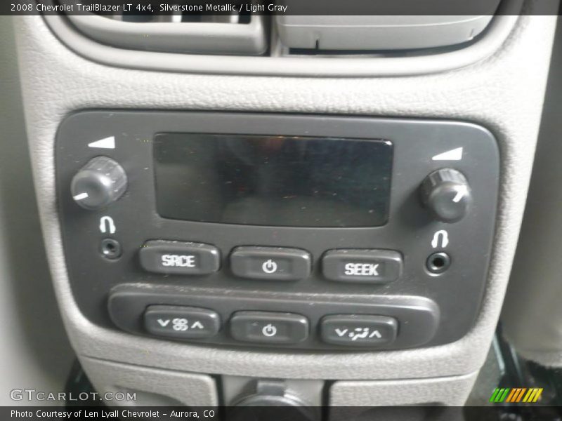 Silverstone Metallic / Light Gray 2008 Chevrolet TrailBlazer LT 4x4