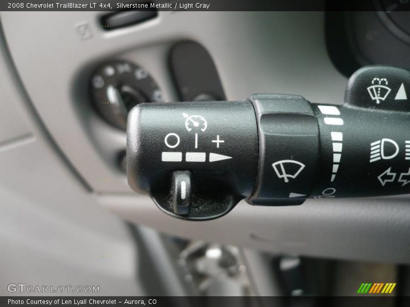 Silverstone Metallic / Light Gray 2008 Chevrolet TrailBlazer LT 4x4