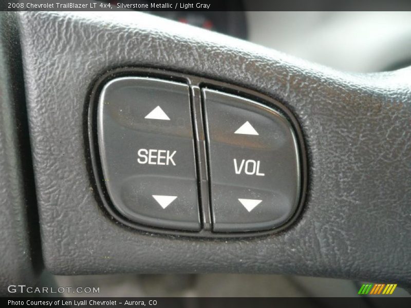 Silverstone Metallic / Light Gray 2008 Chevrolet TrailBlazer LT 4x4