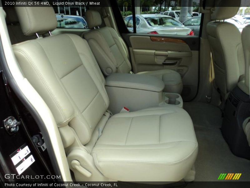 Liquid Onyx Black / Wheat 2010 Infiniti QX 56 4WD