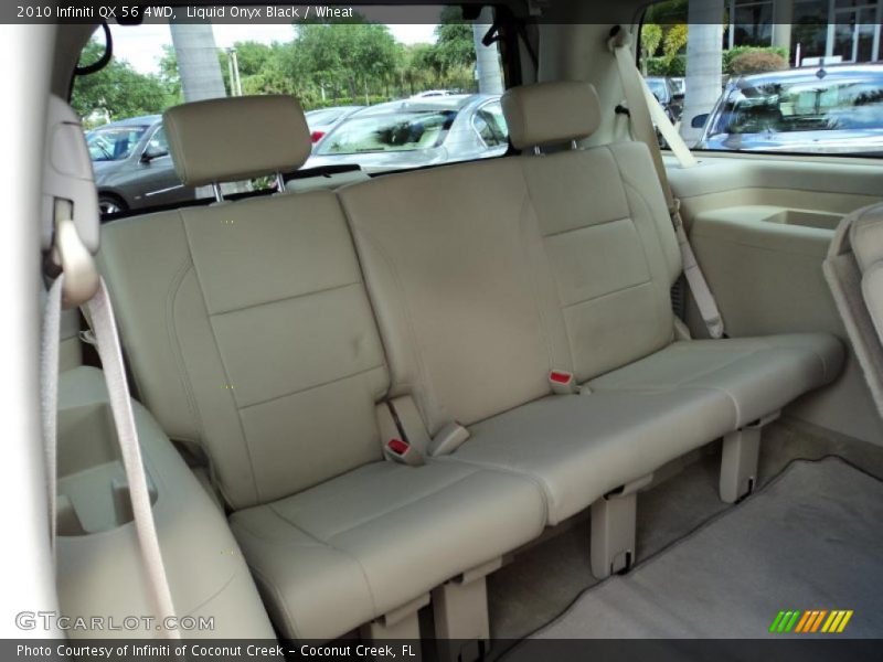 Liquid Onyx Black / Wheat 2010 Infiniti QX 56 4WD