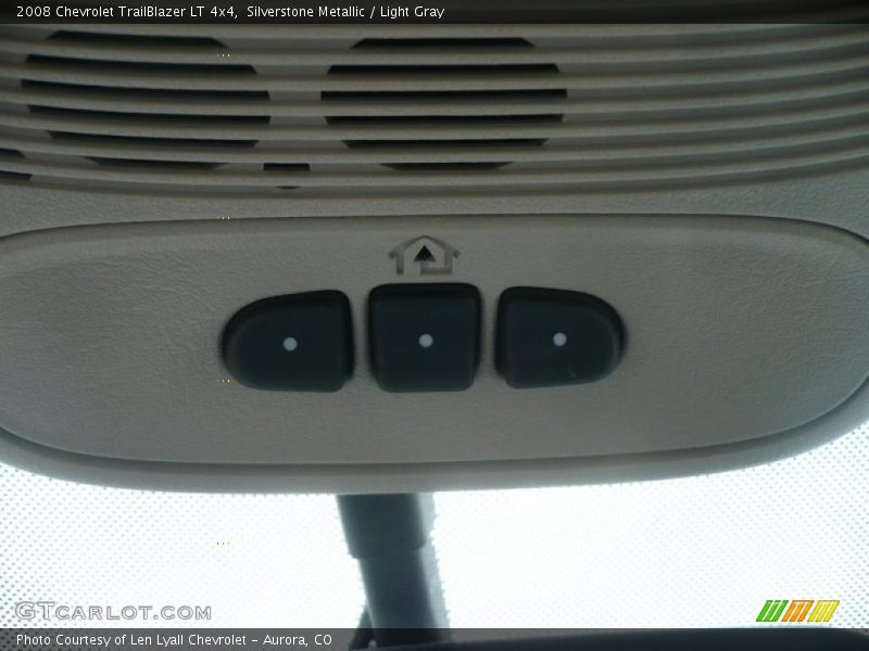 Silverstone Metallic / Light Gray 2008 Chevrolet TrailBlazer LT 4x4