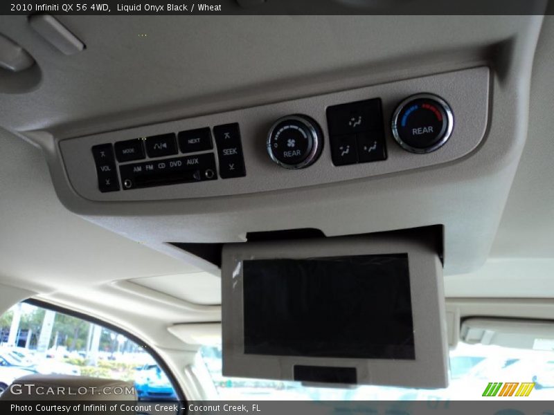 Liquid Onyx Black / Wheat 2010 Infiniti QX 56 4WD