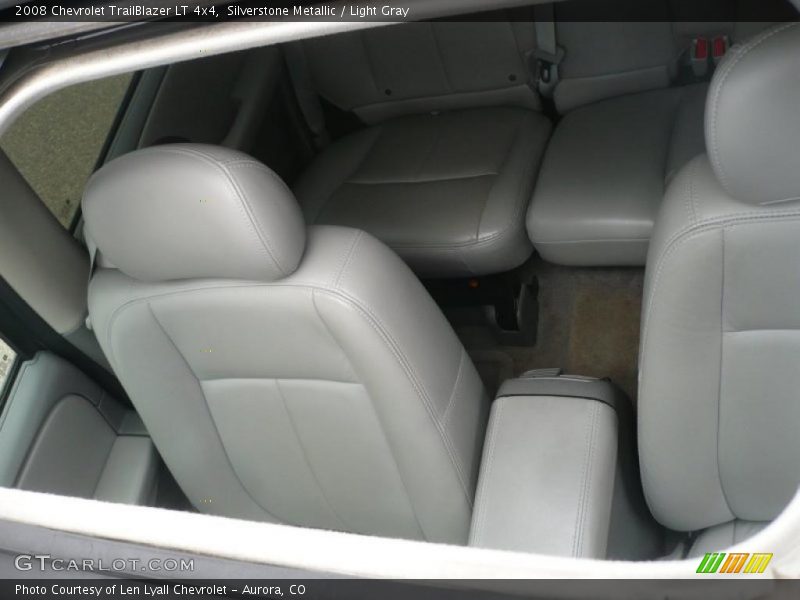 Silverstone Metallic / Light Gray 2008 Chevrolet TrailBlazer LT 4x4