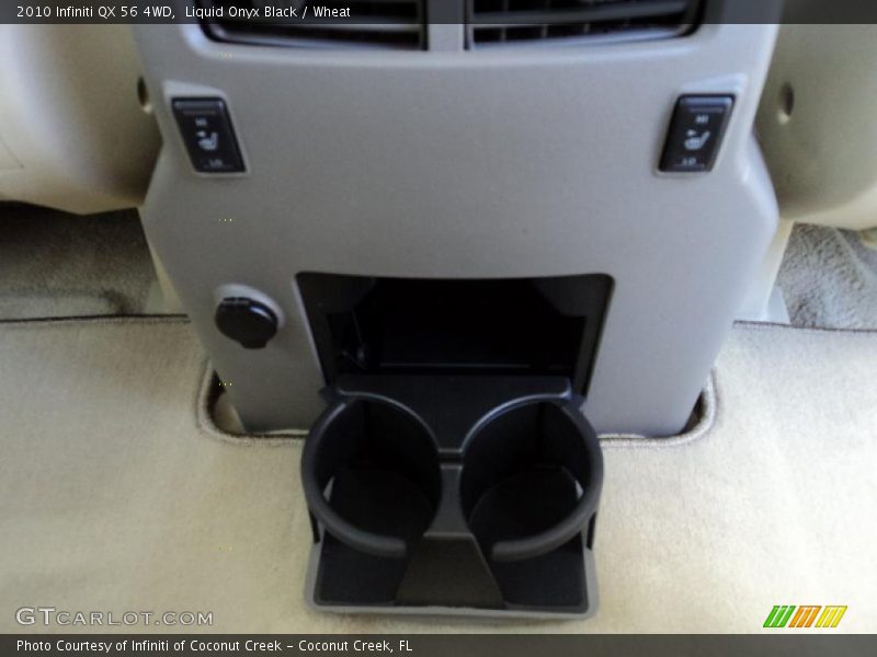 Liquid Onyx Black / Wheat 2010 Infiniti QX 56 4WD