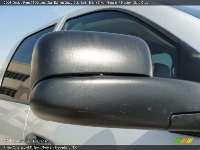 Bright Silver Metallic / Medium Slate Gray 2008 Dodge Ram 2500 Lone Star Edition Quad Cab 4x4
