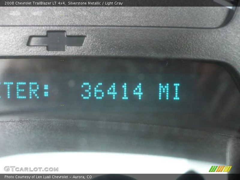 Silverstone Metallic / Light Gray 2008 Chevrolet TrailBlazer LT 4x4