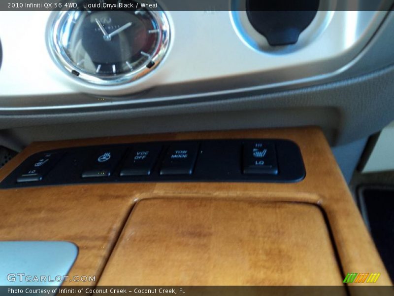 Liquid Onyx Black / Wheat 2010 Infiniti QX 56 4WD
