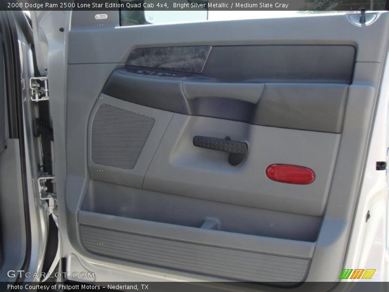 Bright Silver Metallic / Medium Slate Gray 2008 Dodge Ram 2500 Lone Star Edition Quad Cab 4x4
