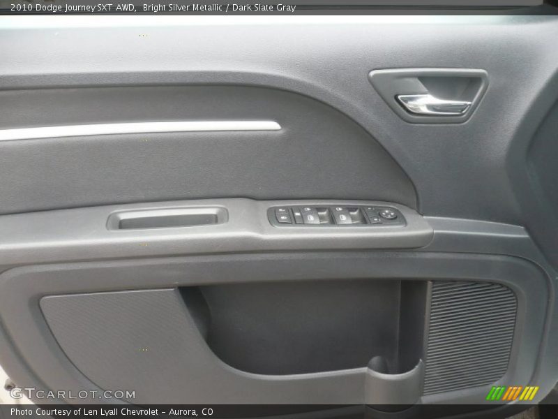 Bright Silver Metallic / Dark Slate Gray 2010 Dodge Journey SXT AWD