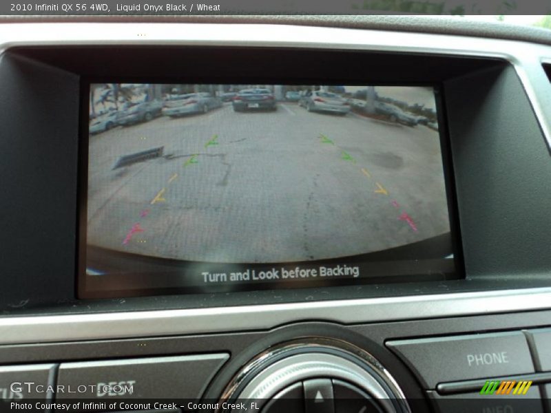 Liquid Onyx Black / Wheat 2010 Infiniti QX 56 4WD