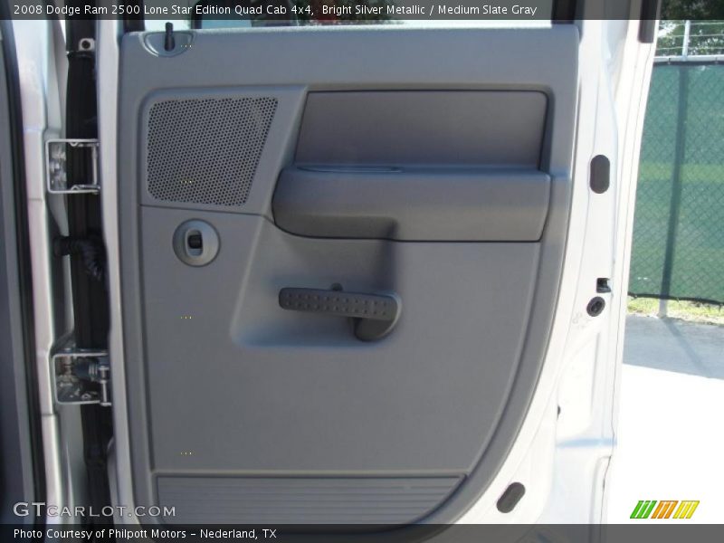 Bright Silver Metallic / Medium Slate Gray 2008 Dodge Ram 2500 Lone Star Edition Quad Cab 4x4