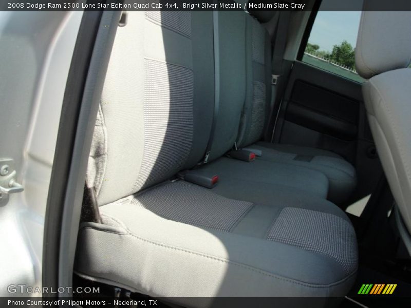 Bright Silver Metallic / Medium Slate Gray 2008 Dodge Ram 2500 Lone Star Edition Quad Cab 4x4