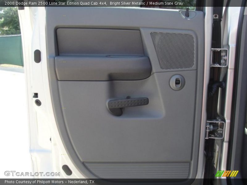 Bright Silver Metallic / Medium Slate Gray 2008 Dodge Ram 2500 Lone Star Edition Quad Cab 4x4