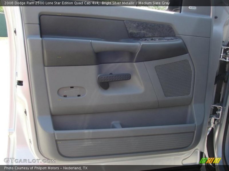 Bright Silver Metallic / Medium Slate Gray 2008 Dodge Ram 2500 Lone Star Edition Quad Cab 4x4