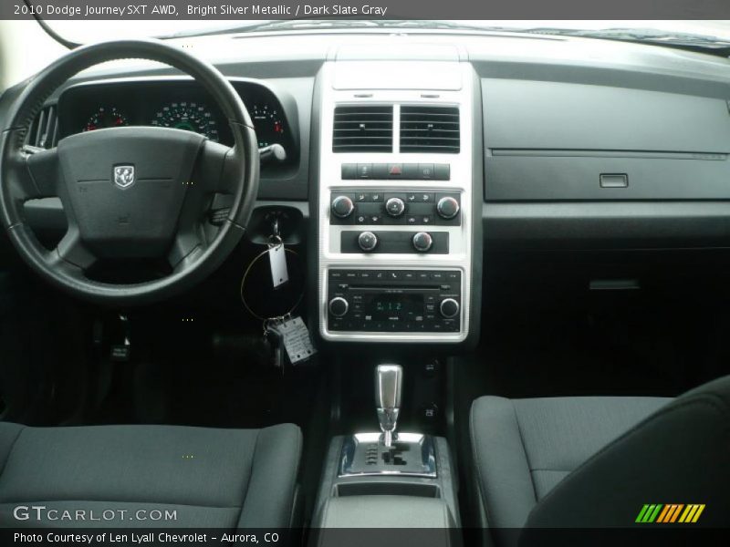 Bright Silver Metallic / Dark Slate Gray 2010 Dodge Journey SXT AWD