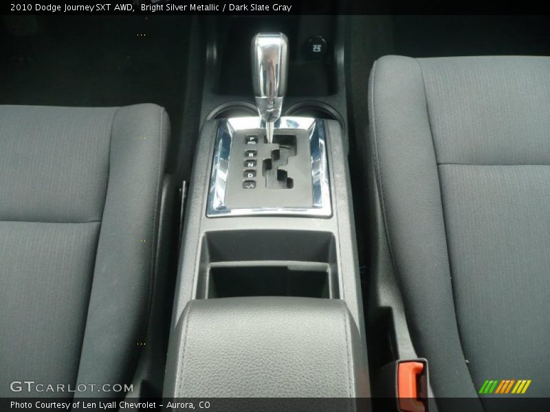 Bright Silver Metallic / Dark Slate Gray 2010 Dodge Journey SXT AWD