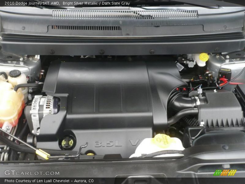 Bright Silver Metallic / Dark Slate Gray 2010 Dodge Journey SXT AWD