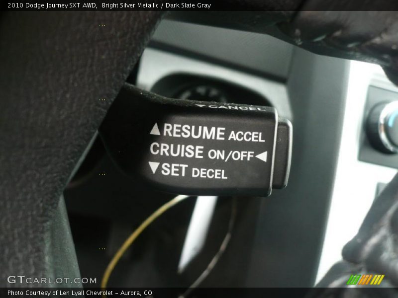 Bright Silver Metallic / Dark Slate Gray 2010 Dodge Journey SXT AWD