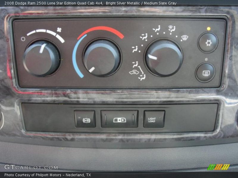 Bright Silver Metallic / Medium Slate Gray 2008 Dodge Ram 2500 Lone Star Edition Quad Cab 4x4