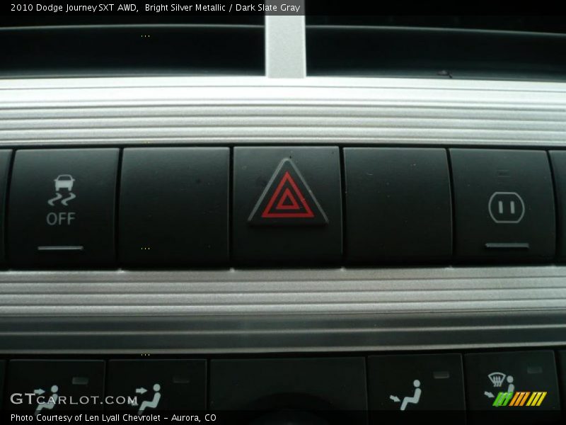 Bright Silver Metallic / Dark Slate Gray 2010 Dodge Journey SXT AWD
