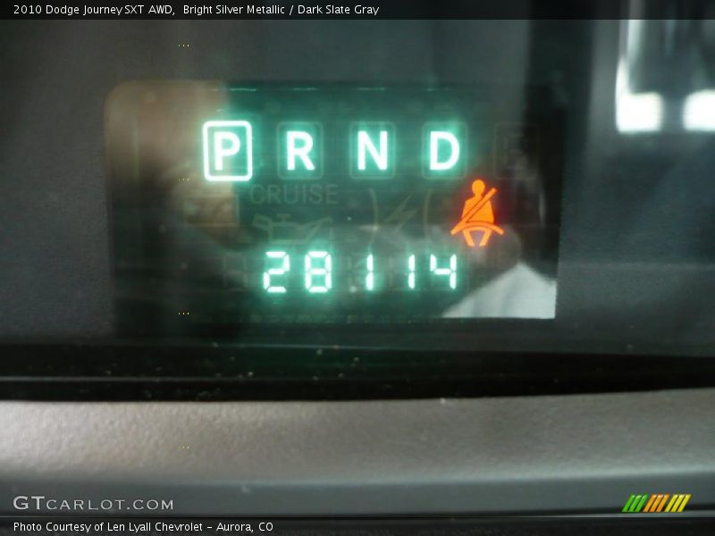 Bright Silver Metallic / Dark Slate Gray 2010 Dodge Journey SXT AWD