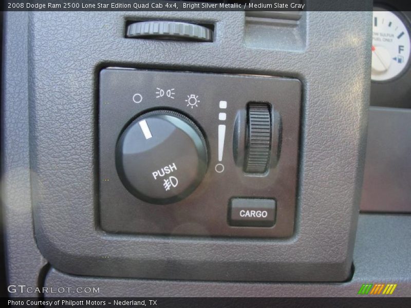 Bright Silver Metallic / Medium Slate Gray 2008 Dodge Ram 2500 Lone Star Edition Quad Cab 4x4